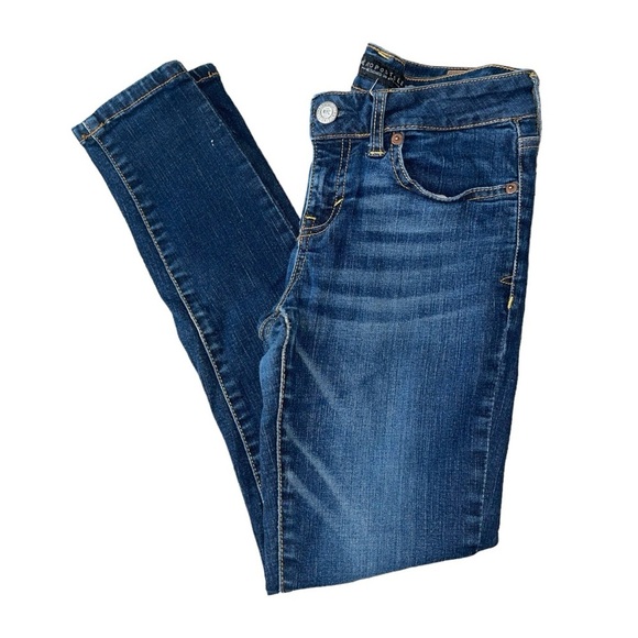 Aeropostale Women’s Dark Denim Skinny Jeans | Size 2 Short | Great Condition - Picture 5 of 8